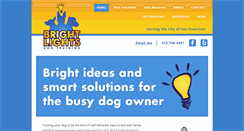 Desktop Screenshot of brightlightsdogtraining.com